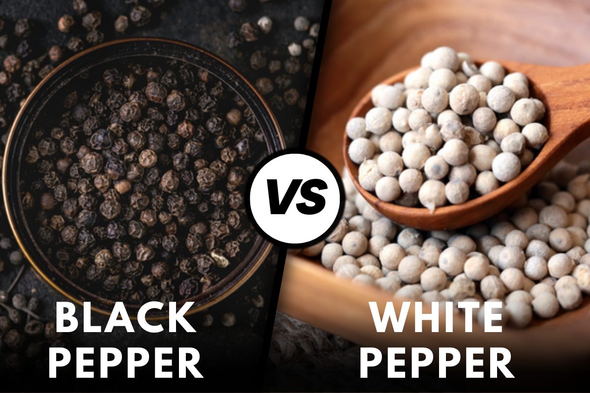 Black Pepper vs White Pepper
