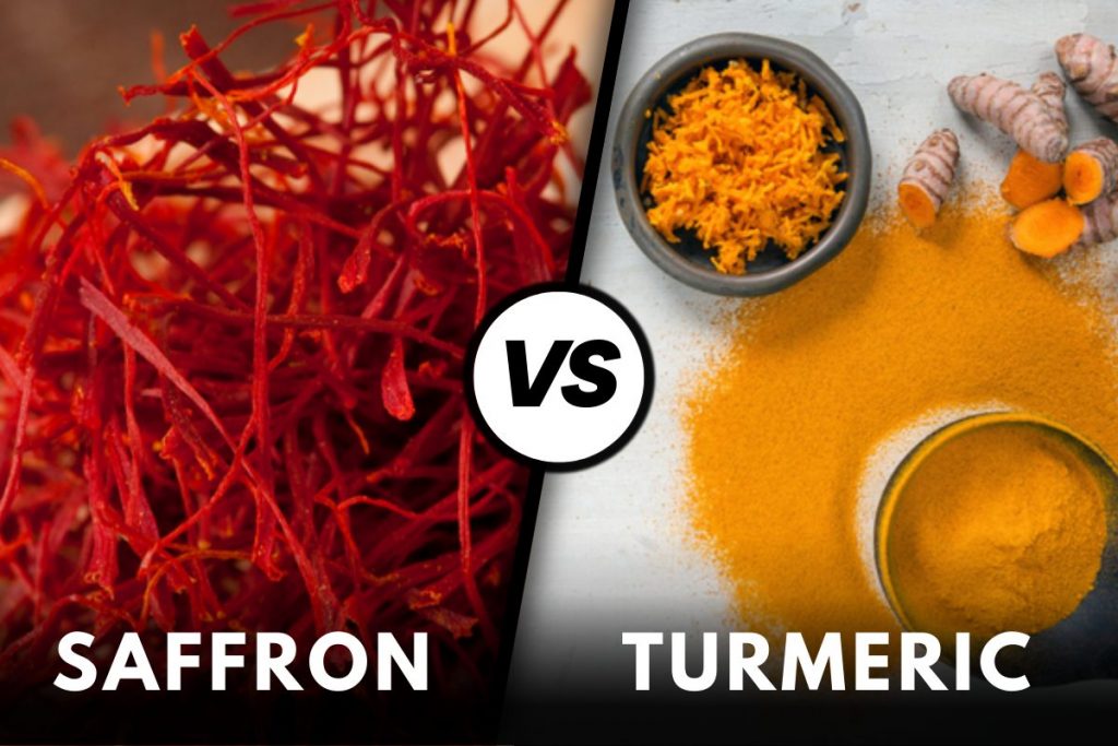 Saffron Vs Turmeric