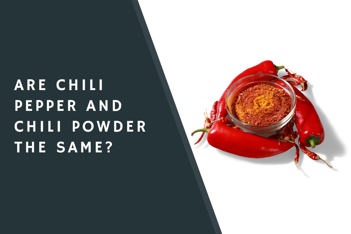 Are Chili Pepper and Chili Powder the Same?