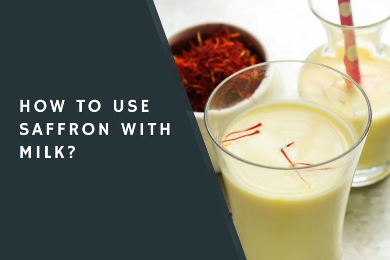 How To Use Saffron With Milk? CondimentBucket