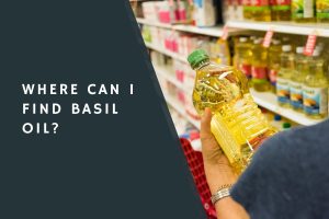 Where Can I Find Basil Oil?