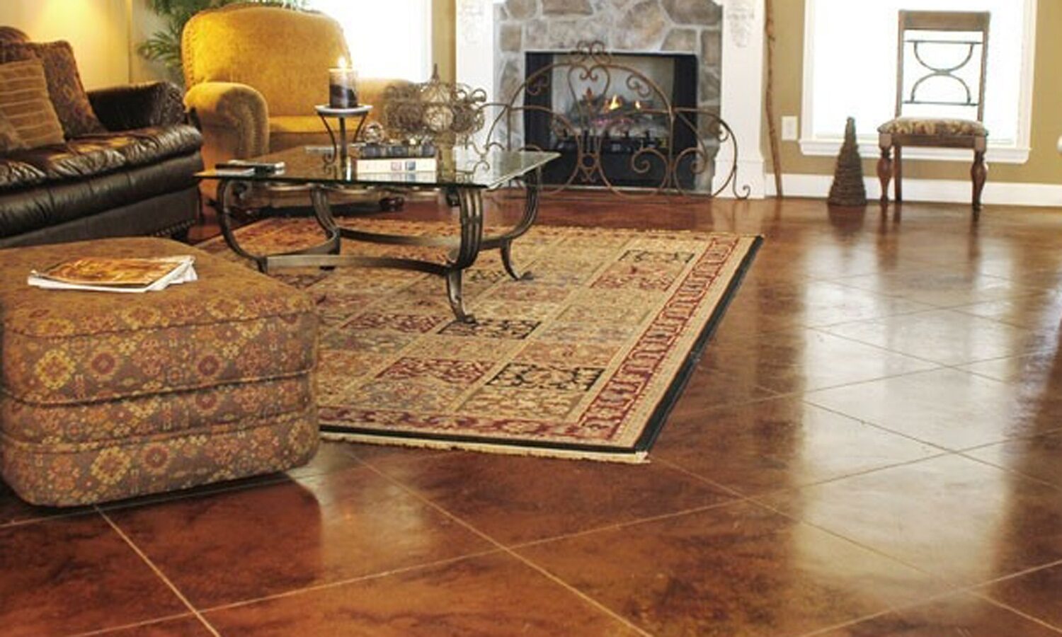 5 Creative Ways to Decorate Your Concrete Floor on a Budget